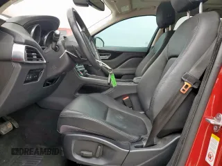 2018 Jaguar F-Pace 25t Premium z VIN SADCJ2FX2JA322424, wystawiony jako Copart lot #56116835 z przebiegiem 63 908 mil mil oraz Szkody całkowita. Historia ofert i sprzedaży dostępna na DreamBid. Obrazek 7.