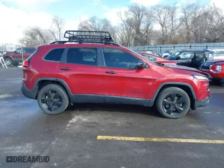 2017 Jeep Cherokee Sport with VIN 1C4PJLAB2HW577196, listed as a IAAI auction lot 41698252 with 123,997 mi miles. Bid and sale history available at carsss.com. Image 12.