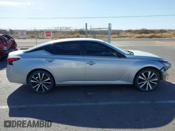 2020 Nissan Altima 2.5 SR with VIN 1N4BL4CV5LC185427, listed as a IAAI auction lot 38522740 with 57,874 mi miles. Bid and sale history available at carsss.com. Image 14.