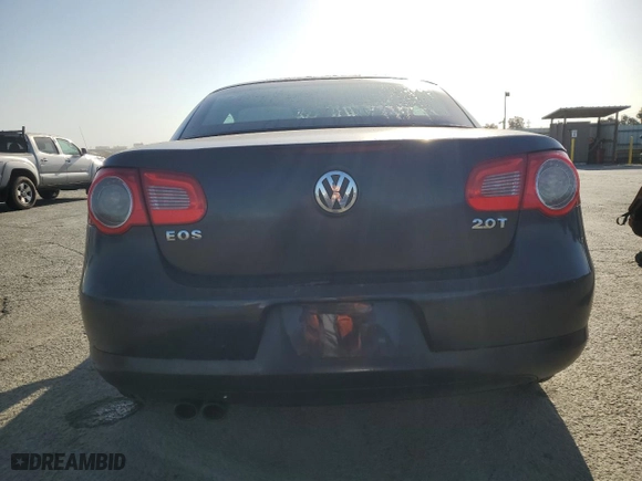 2011 Volkswagen Eos Komfort with VIN WVWBA7AH1BV001182, listed as a Copart auction lot 53120635 with 109,082 mi miles and Clean Title. Bid and sale history available at carsss.com. Image 6.