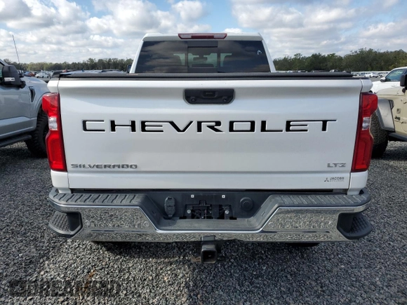 2022 Chevrolet Silverado 3500HD LTZ with VIN 1GC4YUE77NF104951, listed as a Copart auction lot 85613244 with 96,119 mi miles and Salvage Title. Bid and sale history available at DreamBid. Image 6.