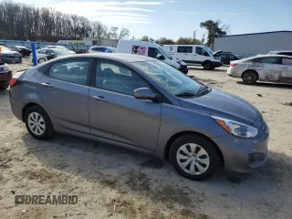 2017 Hyundai Accent SE with VIN KMHCT4AE2HU299920, listed as a Copart auction lot 50144085 with 93,029 mi miles and Clean Title. Bid and sale history available at carsss.com. Image 4.
