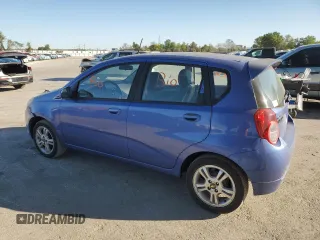 2009 Chevrolet Aveo 2LT with VIN KL1TG66E89B299356, listed as a Copart auction lot 48540435 with 88,947 mi miles and Salvage title. Bid and sale history available at DreamBid. Image 2.