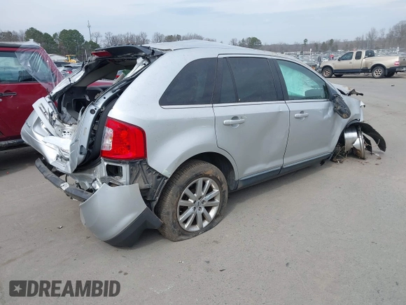 2014 Ford Edge Limited with VIN 2FMDK3KC2EBA34558, listed as a IAAI auction lot 41687506 with 1 mi miles. Bid and sale history available at carsss.com. Image 4.
