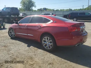 2015 Chevrolet Impala LTZ with VIN 1G1165S35FU104081, listed as a Copart auction lot 52936345 with 185,366 mi miles and Salvage Title. Bid and sale history available at DreamBid. Image 2.