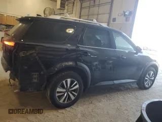 2022 Nissan Pathfinder SL with VIN 5N1DR3CCXNC223100, listed as a Copart auction lot 49056955 with 34,736 mi miles and Salvage title. Bid and sale history available at DreamBid. Image 3.