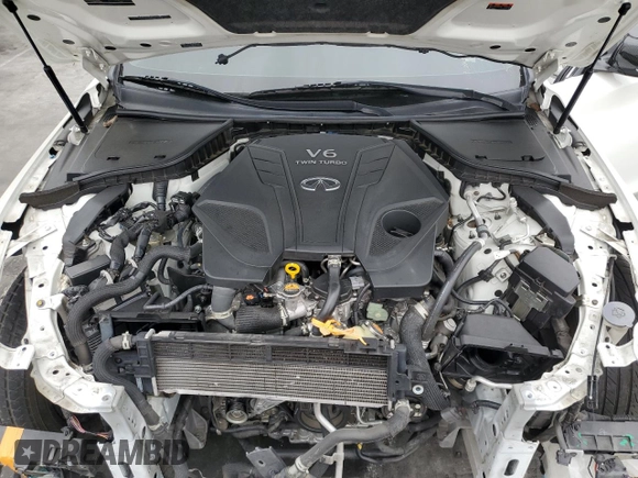 2021 Infiniti Q50 3.0t LUXE with VIN JN1EV7BP2MM706933, listed as a Copart auction lot 50794215 with 74,227 mi miles and Salvage Title. Bid and sale history available at carsss.com. Image 11.