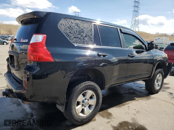 2010 Lexus GX 460 with VIN JTJBM7FX2A5008760, listed as a Copart auction lot 50968425 with 176,285 mi miles and Salvage Title. Bid and sale history available at DreamBid. Image 3.