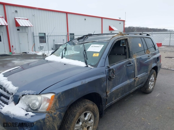 2003 Toyota Highlander with VIN JTEHF21A930131299, listed as a IAAI auction lot 41566017 with 1 mi miles. Bid and sale history available at carsss.com. Image 6.