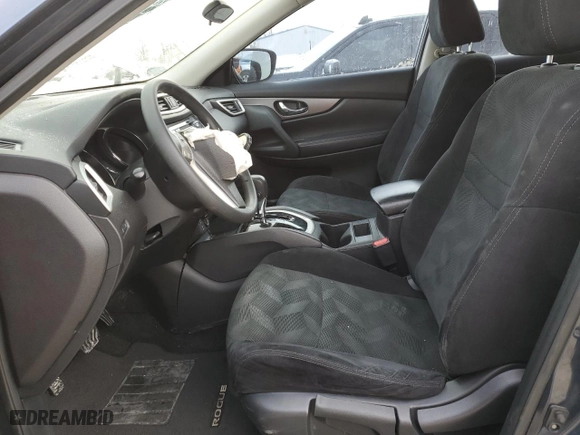 2016 Nissan Rogue S with VIN 5N1AT2MV7GC877974, listed as a Copart auction lot 45184375 with 0 mi miles and Salvage Title. Bid and sale history available at carsss.com. Image 7.