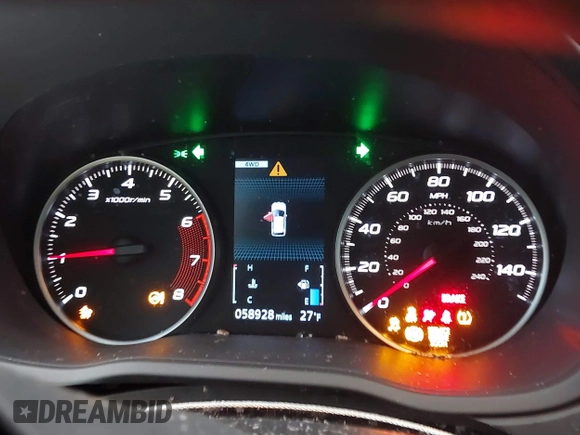 2022 Mitsubishi Eclipse Cross LE with VIN JA4ATVAA4NZ002850, listed as a IAAI auction lot 41531533 with 58,928 mi miles and . Bid and sale history available at DreamBid. Image 7.
