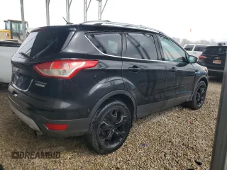 2013 Ford Escape Titanium with VIN 1FMCU0J98DUA01132, listed as a Copart auction lot 49501705 with 318,385 mi miles and Clean Title. Bid and sale history available at carsss.com. Image 3.