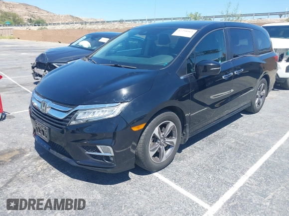 2018 Honda Odyssey Touring with VIN 5FNRL6H8XJB026247, listed as a IAAI auction lot 42298961 with 66,571 mi miles and . Bid and sale history available at DreamBid. Image 17.