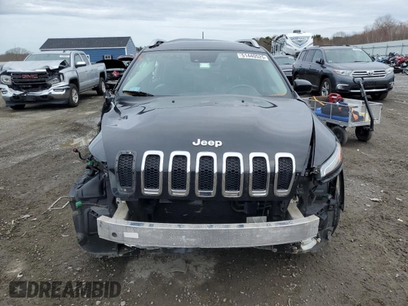 2015 Jeep Cherokee Limited with VIN 1C4PJMDB6FW690972, listed as a Copart auction lot 51440525 with 82,209 mi miles and Clean Title. Bid and sale history available at carsss.com. Image 5.