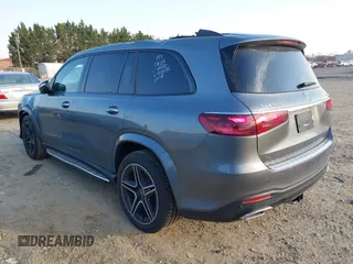 2025 Mercedes-Benz GLS 450 with VIN 4JGFF5KEXSB308035, listed as a IAAI auction lot 41814613 with 1,985 mi miles and . Bid and sale history available at DreamBid. Image 3.