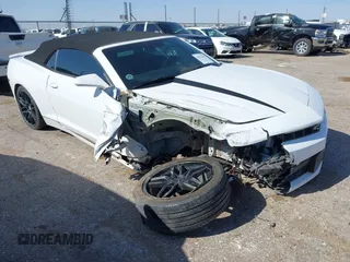 2014 Chevrolet Camaro LT with VIN 2G1FC3D37E9229918, listed as a IAAI auction lot 41991061 with 126,584 mi miles and . Bid and sale history available at DreamBid. Image 1.