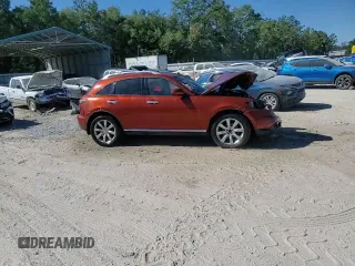 2008 Infiniti FX35 with VIN JNRAS08U08X101077, listed as a Copart auction lot 75699774 with 0 mi miles and Salvage Title. Bid and sale history available at carsss.com. Image 12.