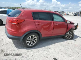 2015 Kia Sportage LX with VIN KNDPB3AC7F7743581, listed as a Copart auction lot 51940495 with 127,680 mi miles and Salvage Title. Bid and sale history available at DreamBid. Image 3.