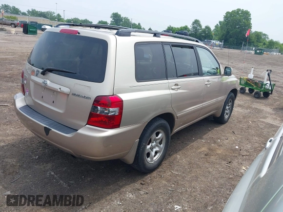 2005 Toyota Highlander with VIN JTEGD21A150106434, listed as a IAAI auction lot 42500793 with 196,501 mi miles and . Bid and sale history available at DreamBid. Image 4.