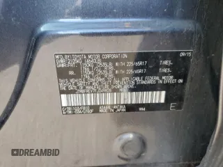 2015 Toyota RAV4 LE with VIN JTMBFREV7FJ049828, listed as a Copart auction lot 60457645 with 80,105 mi miles and Salvage title. Bid and sale history available at DreamBid. Image 12.