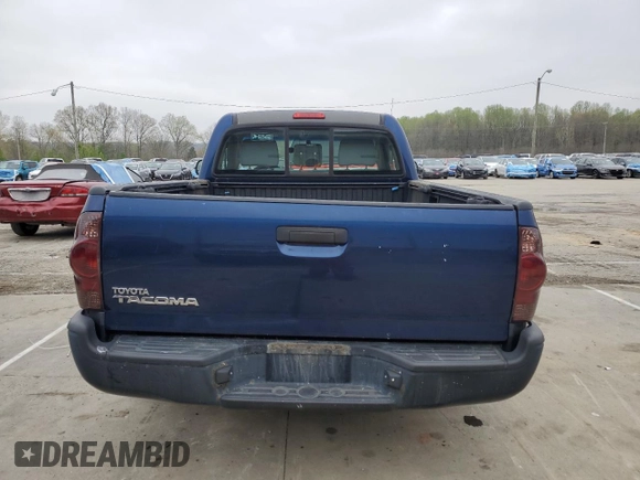 2007 Toyota Tacoma with VIN 5TENX22N87Z461625, listed as a Copart auction lot 52764765 with 170,918 mi miles and Salvage title. Bid and sale history available at DreamBid. Image 6.