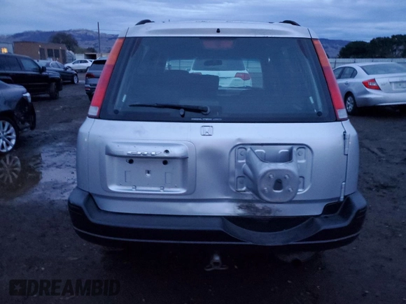 2001 Honda CR-V EX with VIN JHLRD17681S014619, listed as a Copart auction lot 85285284 with 195,006 mi miles and Salvage Title. Bid and sale history available at carsss.com. Image 6.