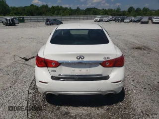 2017 Infiniti Q50 2.0t Sport with VIN JN1CV7AR4HM682389, listed as a Copart auction lot 80712394 with 112,492 mi miles and Salvage Title. Bid and sale history available at carsss.com. Image 6.