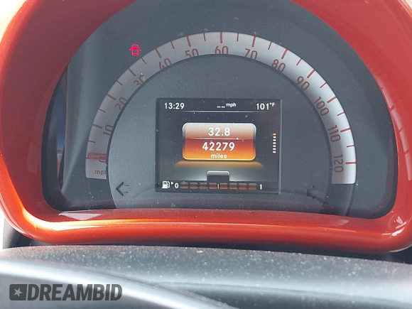 2016 Smart fortwo Passion with VIN WMEFJ5DA7GK079058, listed as a IAAI auction lot 42415044 with 42,279 mi miles and . Bid and sale history available at DreamBid. Image 15.
