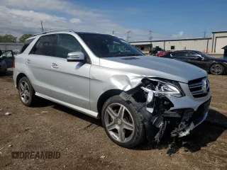 2016 Mercedes-Benz GLE 400 with VIN 4JGDA5GBXGA678189, listed as a Copart auction lot 58309745 with 109,926 mi miles and Salvage title. Bid and sale history available at DreamBid. Image 4.