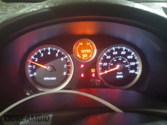 2011 Nissan Sentra SR with VIN 3N1AB6AP6BL724328, listed as a Copart auction lot 45697195 with 42,299 mi miles and Salvage Title. Bid and sale history available at DreamBid. Image 9.