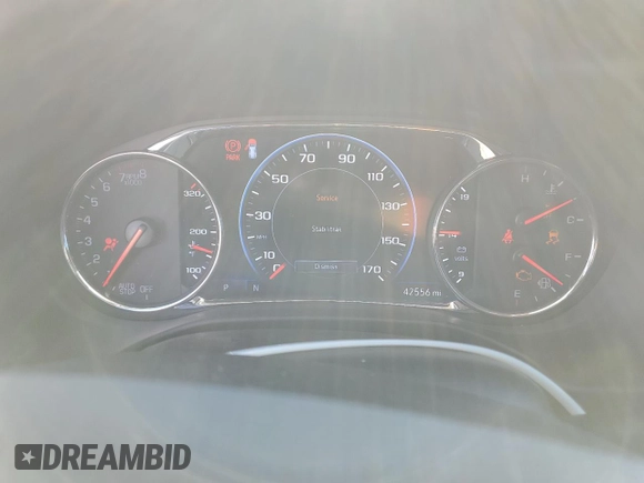 2021 GMC Acadia Denali with VIN 1GKKNPLS1MZ136031, listed as a Copart auction lot 87427094 with 42,556 mi miles and Salvage title. Bid and sale history available at DreamBid. Image 9.