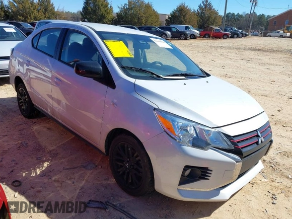 2022 Mitsubishi Mirage ES with VIN ML32FUFJ8NHF09430, listed as a IAAI auction lot 41618700 with 43,519 mi miles and . Bid and sale history available at DreamBid. Image 1.