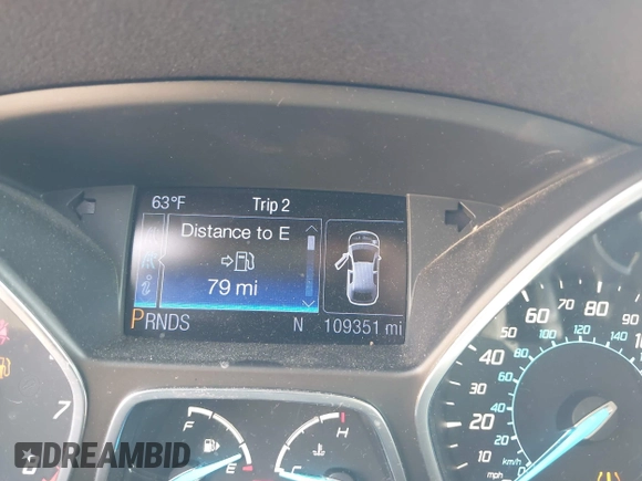 2013 Ford Escape Titanium with VIN 1FMCU0J93DUB43923, listed as a IAAI auction lot 41798566 with 109,351 mi miles. Bid and sale history available at carsss.com. Image 16.