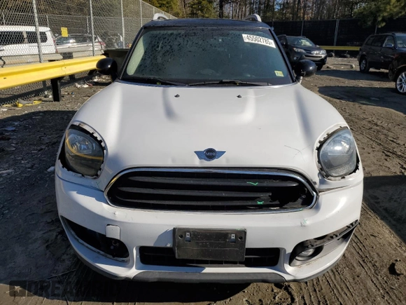 2018 MINI Countryman Cooper with VIN WMZYS7C37J3E08896, listed as a Copart auction lot 45502785 with 52,736 mi miles and Salvage title. Bid and sale history available at DreamBid. Image 5.