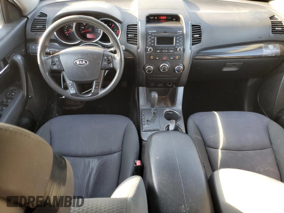 2013 Kia Sorento LX with VIN 5XYKT4A28DG327219, listed as a Copart auction lot 46298765 with 178,217 mi miles and Salvage Title. Bid and sale history available at carsss.com. Image 8.
