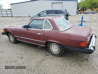 1982 Mercedes-Benz 380 with VIN WDBBA45A9CB018180, listed as a Copart auction lot 52850375 with 100,408 mi miles and Clean Title. Bid and sale history available at carsss.com. Image 2.