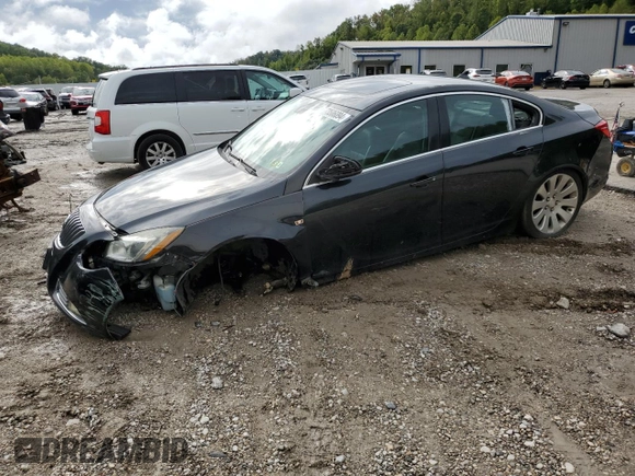 2011 Buick Regal CXL Turbo TO7 with VIN W04G15GV4B1056394, listed as a Copart auction lot 73506094 with 118,334 mi miles and Salvage Title. Bid and sale history available at carsss.com. Image 1.