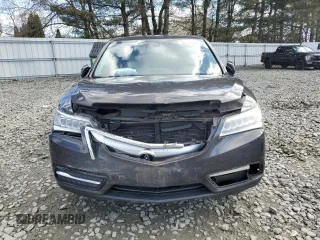 2015 Acura MDX Tech Pkg with VIN 5FRYD4H47FB008644, listed as a Copart auction lot 52514695 with 116,291 mi miles and Salvage Title. Bid and sale history available at carsss.com. Image 5.