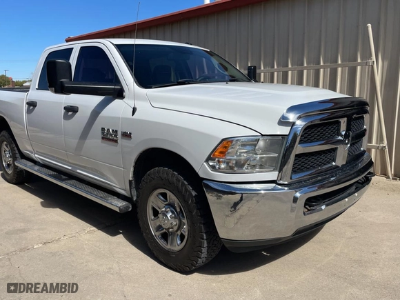 2014 Ram 2500 Tradesman with VIN 3C6UR4CJ2EG137406, listed as a Copart auction lot 76758194 with 207,598 mi miles and Clean Title. Bid and sale history available at carsss.com. Image 1.