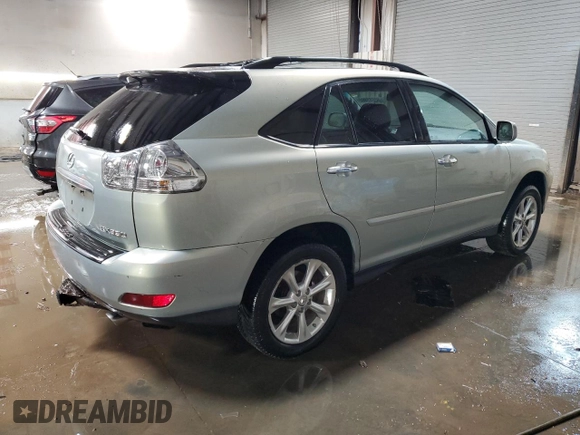 2009 Lexus RX 350 with VIN 2T2HK31U89C110907, listed as a Copart auction lot 50955995 with 195,294 mi miles and Salvage Title. Bid and sale history available at DreamBid. Image 3.