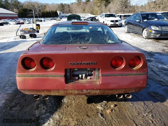 1986 Chevrolet Corvette with VIN 1G1YY0781G5125070, listed as a Copart auction lot 45810415 with 94,849 mi miles and Clean Title. Bid and sale history available at carsss.com. Image 6.