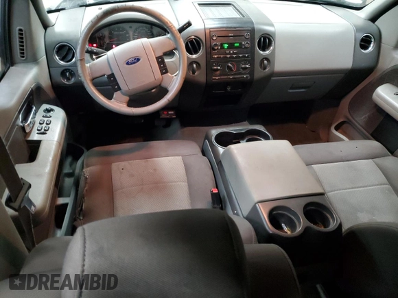 2006 Ford F-150 XLT with VIN 1FTPW14586FB79905, listed as a Copart auction lot 85707984 with 196,039 mi miles and Salvage title. Bid and sale history available at DreamBid. Image 8.