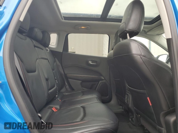 2018 Jeep Compass Trailhawk with VIN 3C4NJDDBXJT139496, listed as a Copart auction lot 57068265 with 105,809 mi miles and Salvage title. Bid and sale history available at DreamBid. Image 11.