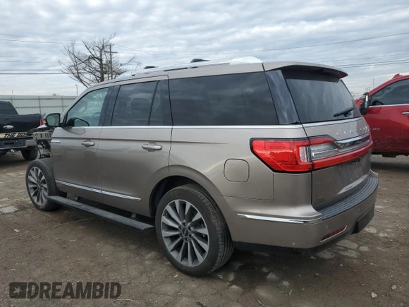 2020 Lincoln Navigator Reserve z VIN 5LMJJ2LT7LEL15137, wystawiony jako Copart lot #86617784 z przebiegiem 55 464 mil mil oraz Szkoda całkowita • Salvage title. Historia ofert i sprzedaży dostępna na DreamBid. Obrazek 2.
