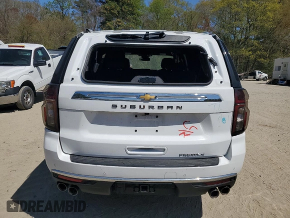 2023 Chevrolet Suburban Premier с VIN 1GNSCFKD1PR430166, выставлен на аукционе Copart как лот 54890025 с пробегом 58 069 миль миль и Чистый • Clean title. История ставок и продаж доступна на DreamBid. Изображение 6.