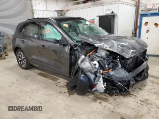 2020 Ford Escape SE Sport Hybrid with VIN 1FMCU9BZ9LUC47530, listed as a Copart auction lot 51611655 with Not provided miles and Salvage title. Bid and sale history available at DreamBid. Image 4.