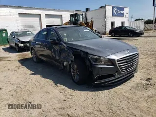 2017 Genesis G80 3.8L with VIN KMHGN4JE7HU176674, listed as a Copart auction lot 70269214 with 74,679 mi miles and Salvage Title. Bid and sale history available at carsss.com. Image 10.