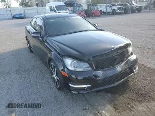 2015 Mercedes-Benz C 250 with VIN WDDGJ4HBXFG369365, listed as a Copart auction lot 50427895 with 95,356 mi miles and Salvage Title. Bid and sale history available at carsss.com. Image 13.