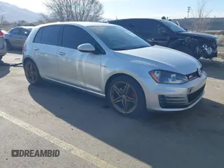 2017 Volkswagen Golf GTI S with VIN 3VW4T7AU5HM006479, listed as a IAAI auction lot 41758809 with 119,550 mi miles. Bid and sale history available at carsss.com. Image 1.