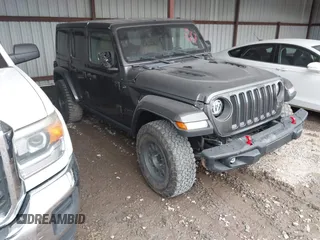 2021 Jeep Wrangler Unlimited Rubicon с VIN 1C4JJXFM6MW538774, выставлен на аукционе IAAI как лот 42368651 с пробегом 49 490 миль миль и . История ставок и продаж доступна на DreamBid. Изображение 1.